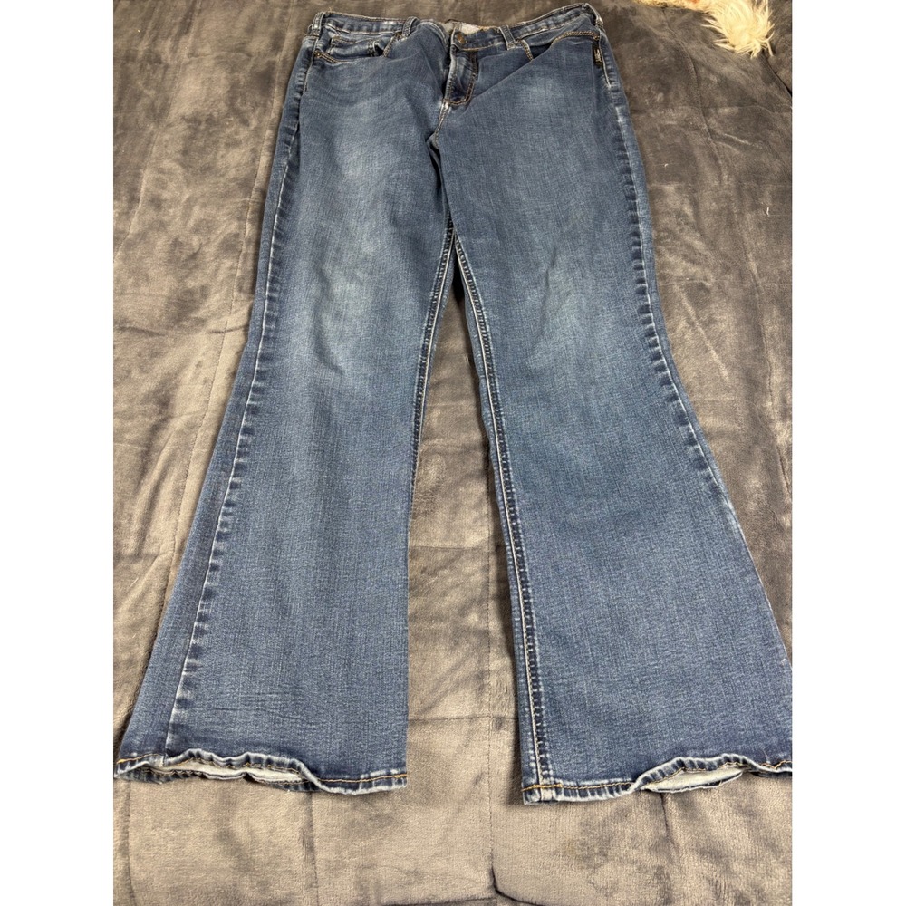 Silver Jeans Co Calley Bootcut Blue Denim Jeans W33 L31 W95705SDG457 Mens